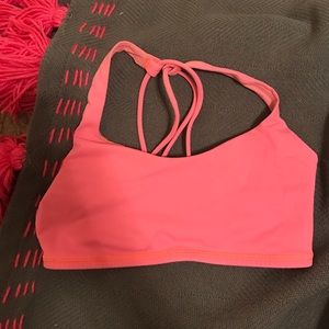 Lululemon hot pink sports Bra