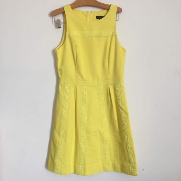 ❌SOLD❌ J. Crew Cotton Pique Lace Dress - Picture 2 of 7