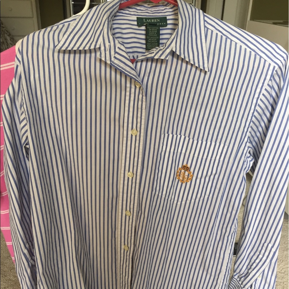 RALPH LAUREN BUTTON UP