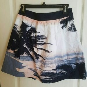 New Banana Republic Multi Color Skirt