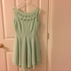 Mint Green Dress