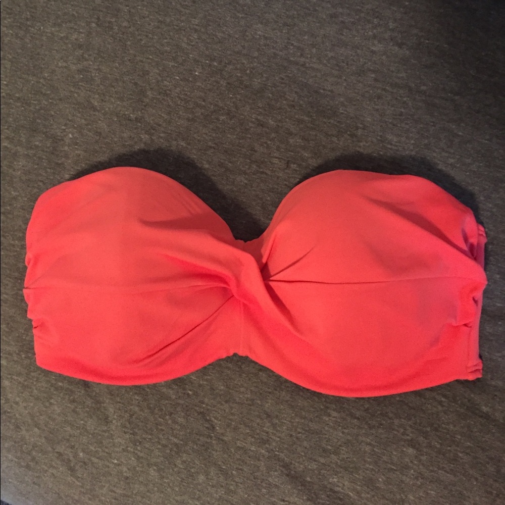 Coral Bikini Top