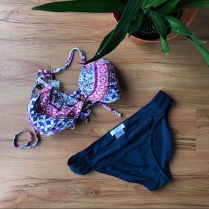 Jessica Simpson Bikini bottom and La Blanca top