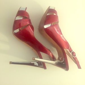 Red Aldo Pumps - Size 6