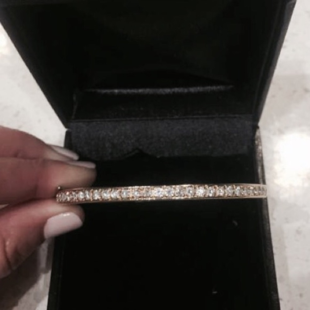Diamond Bangle Bracelet