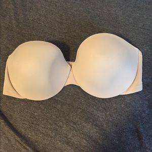 Nude Strapless Bra