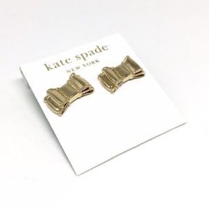 Kate Spade Gold Bow Earrings