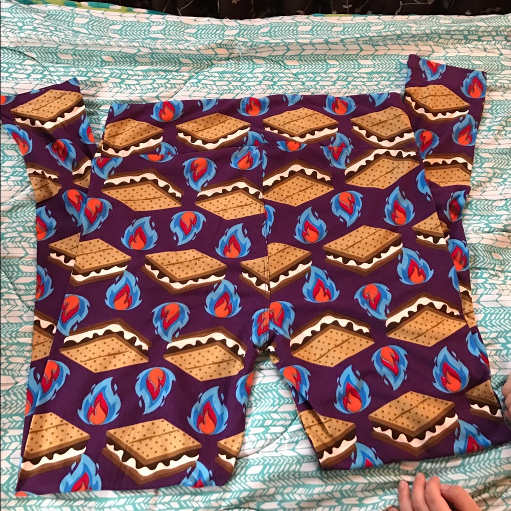 BRAND NEW TC SMORES LEGGINGS LULAROE