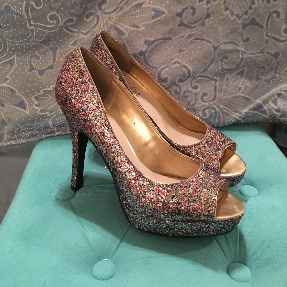 Candies sparkle heels size 8.5