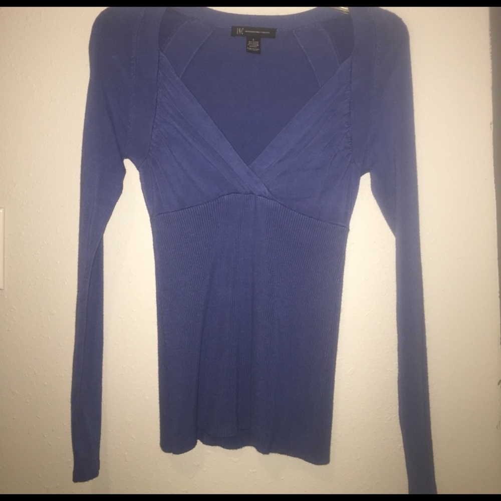 INC long sleeve top