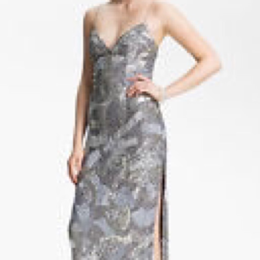 Sexy sequined gown