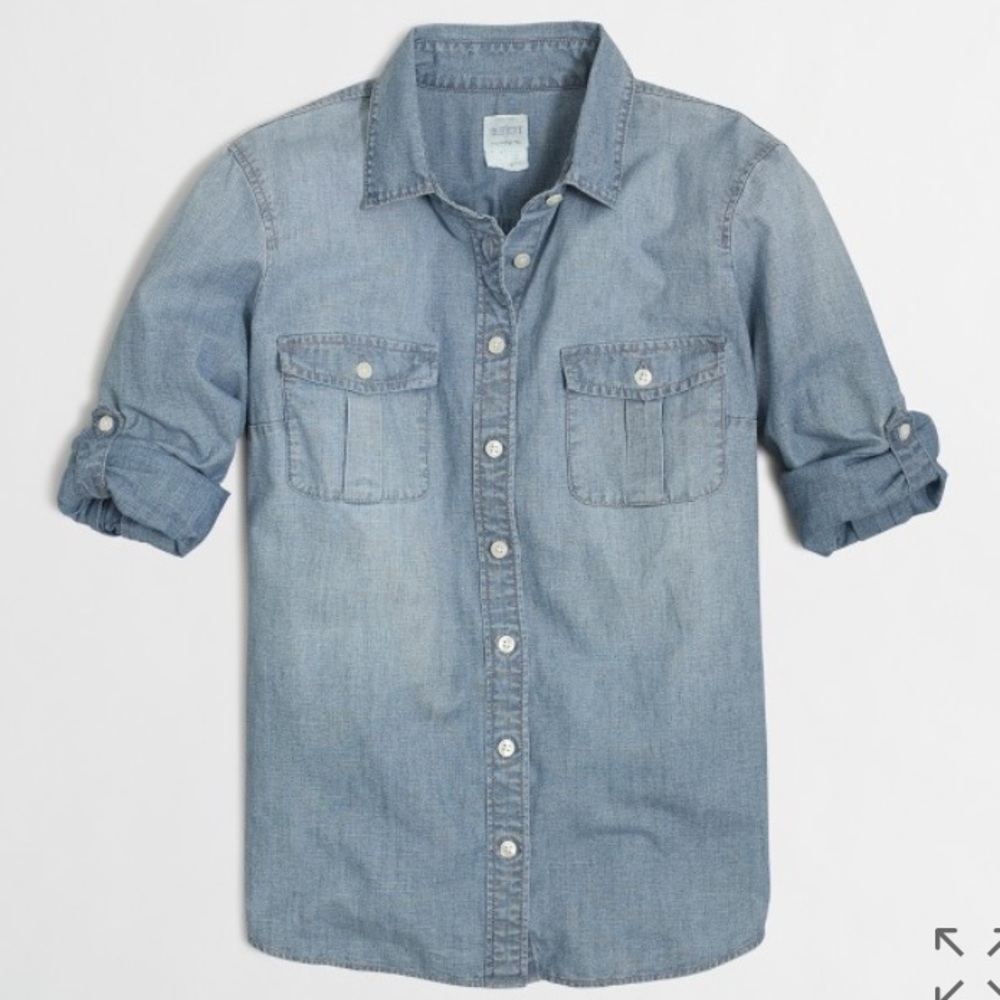 J. Crew Classic Chambray Shirt