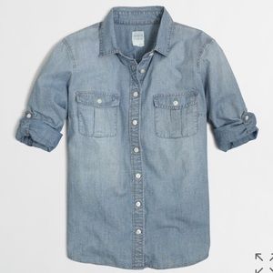 J. Crew Classic Chambray Shirt