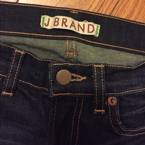 J Brand dark vintage wash jeans