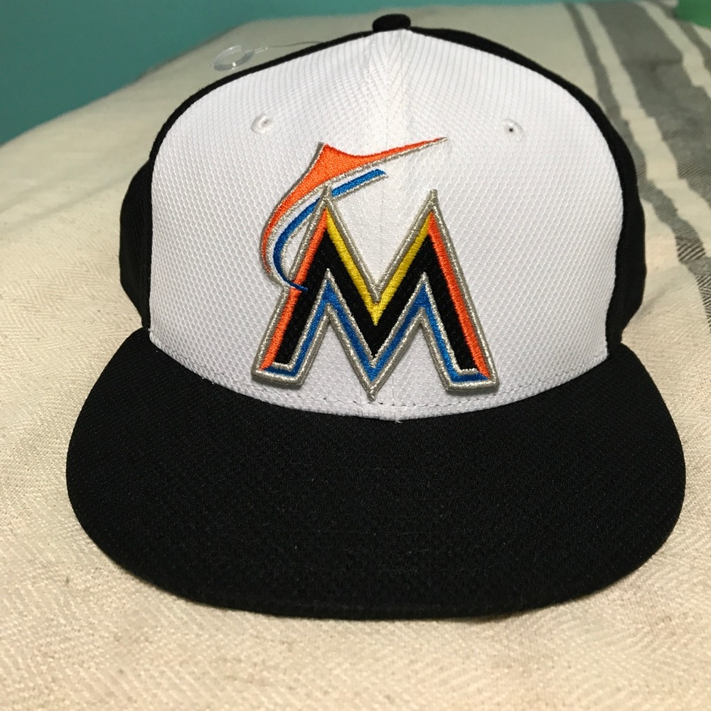 Marlins baseball hat