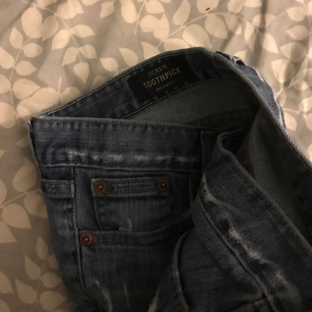 JCREW Toothpick Low Rise - Picture 2 of 4