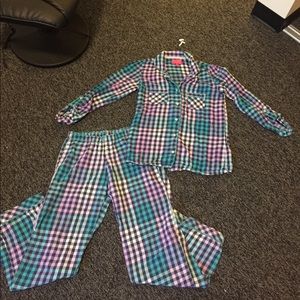 Plaid Victoria's Secret Pajama