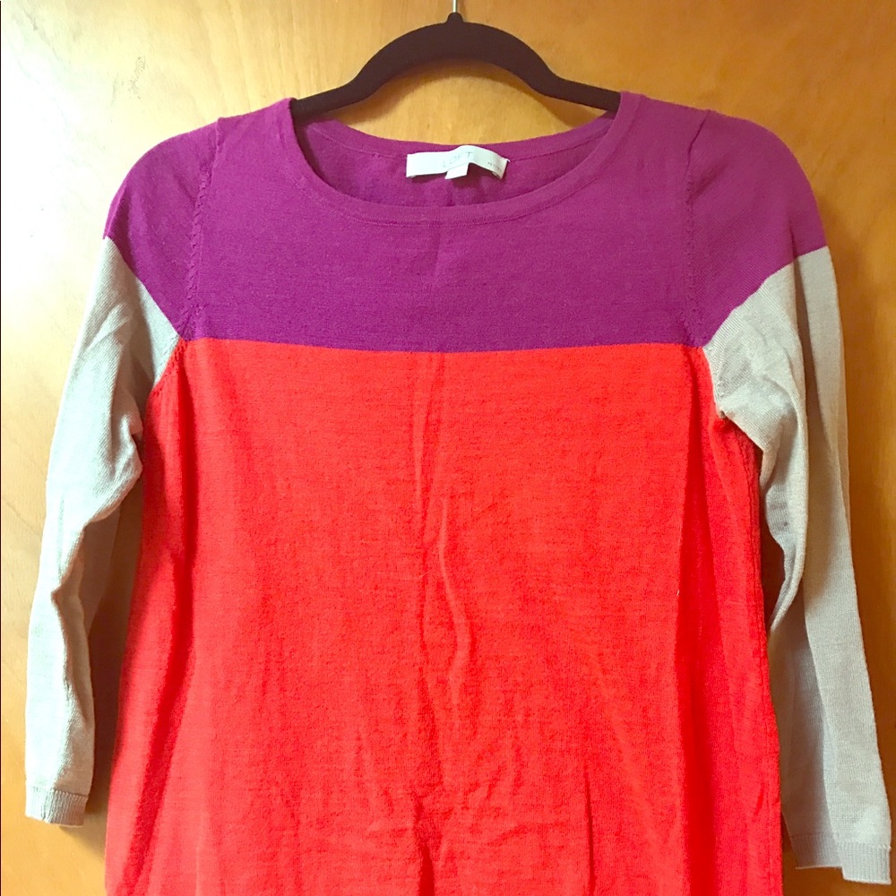 ✨FLASH SALE ⚡️✨ Color Block Loft Sweater