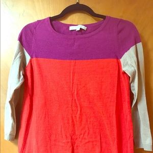 ✨FLASH SALE ⚡️✨ Color Block Loft Sweater