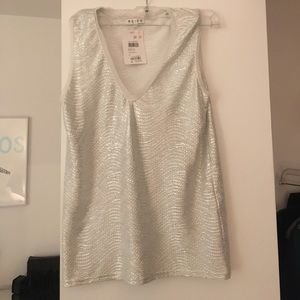 Shimmery REISS top