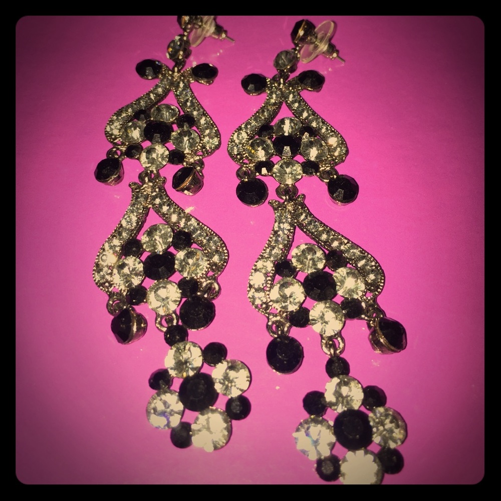 Crystal Chandelier Earrings