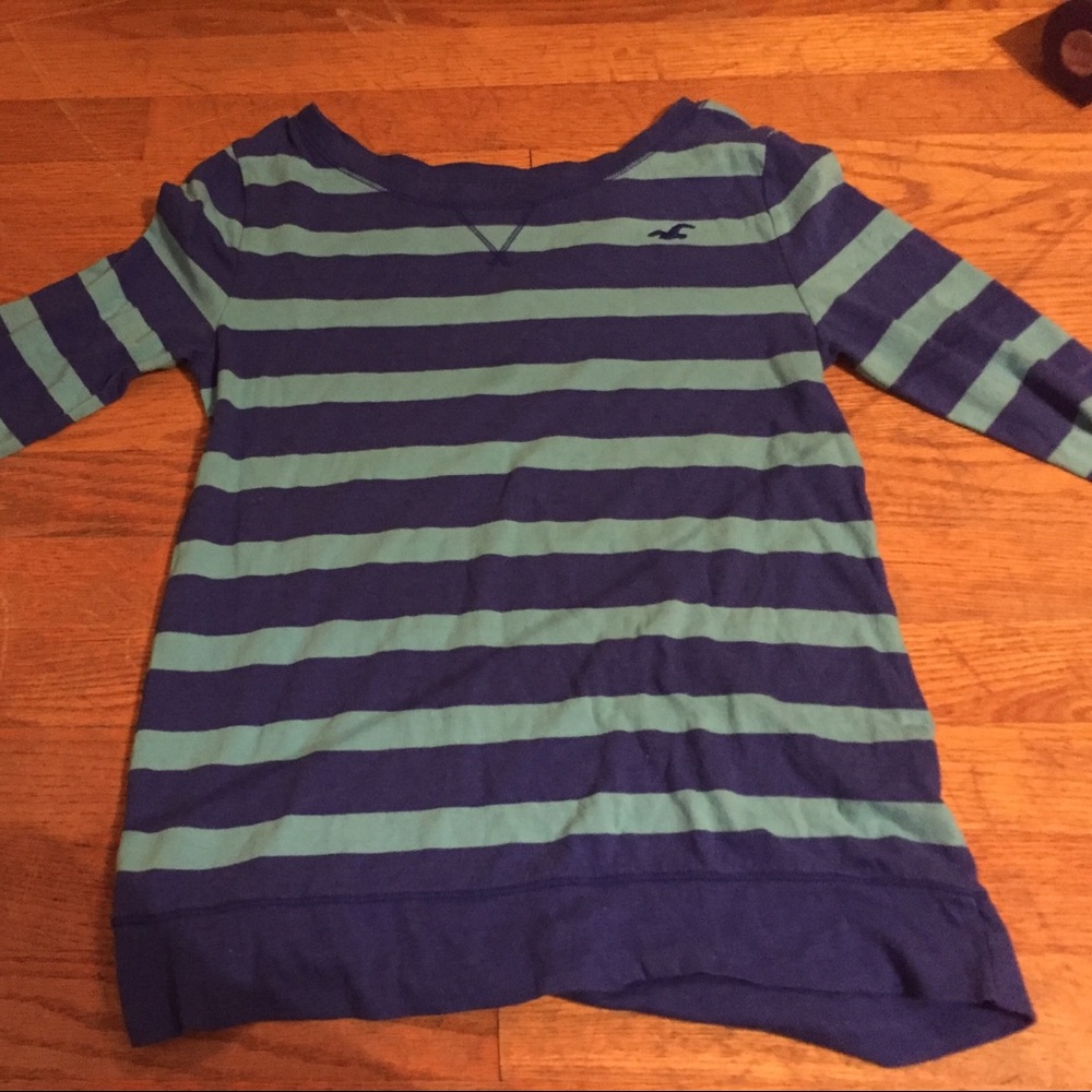 stripped hollister shirt