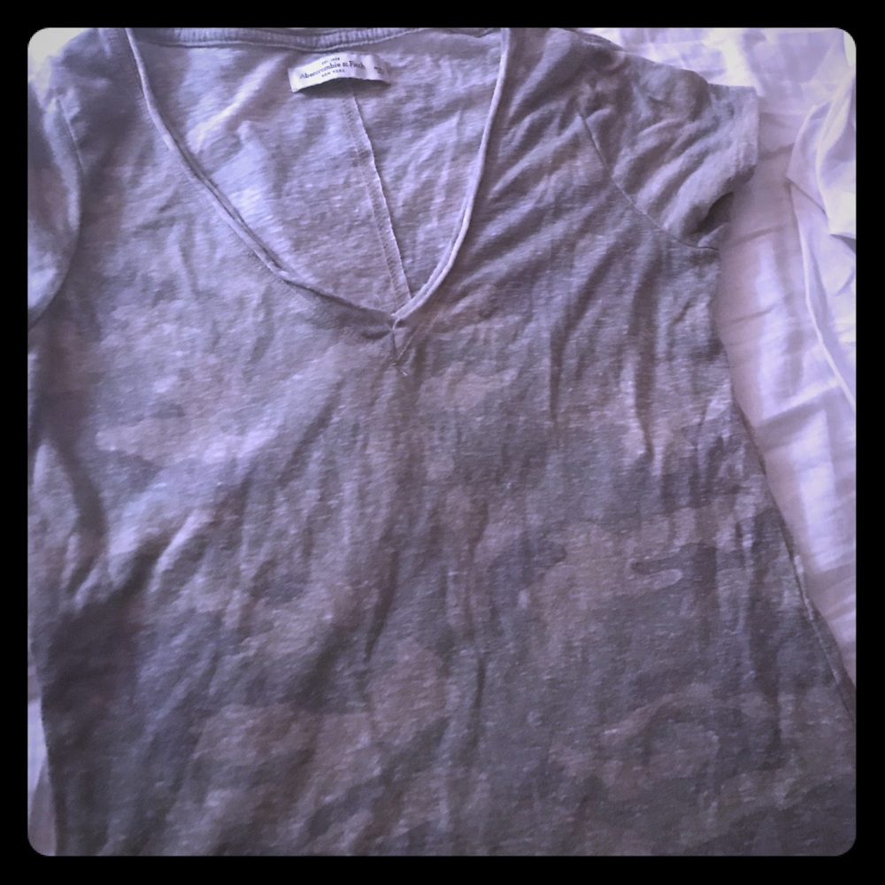 Abercrombie camo shirt