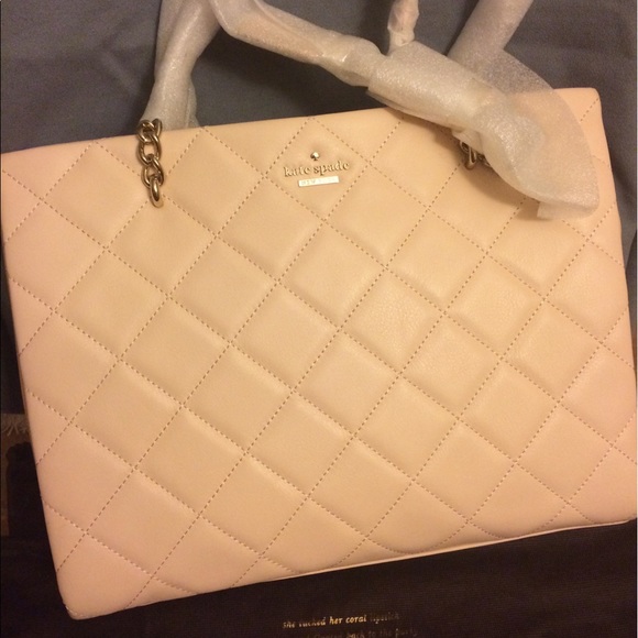 🎈SOLD 🎈[Kate Spade] quilted leather purse - Picture 2 of 7