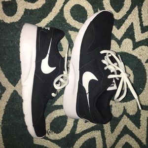 Black Nike sneakers