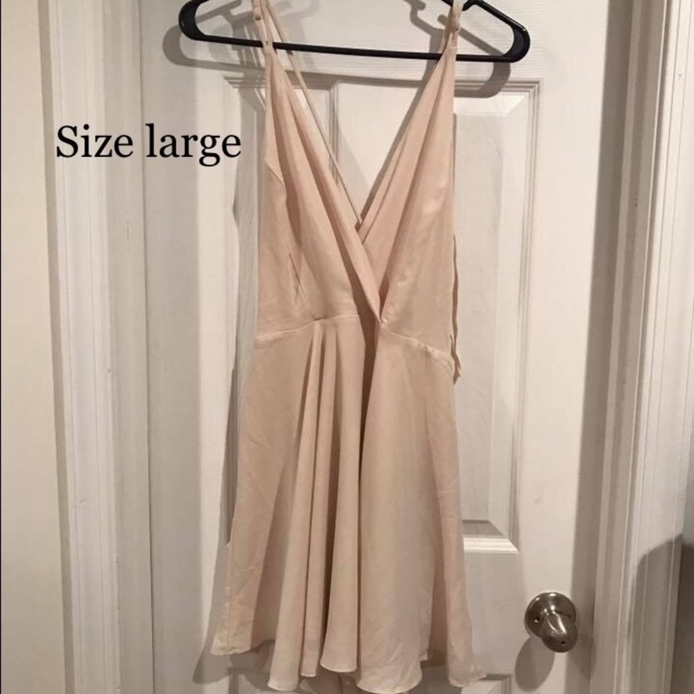 Cream dress