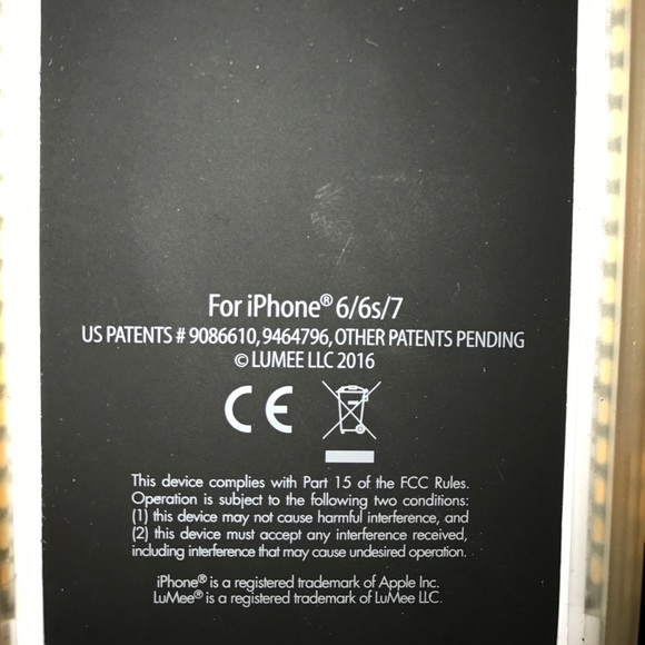 Rose Gold Lumee Light Up Selfie Case - Picture 3 of 4