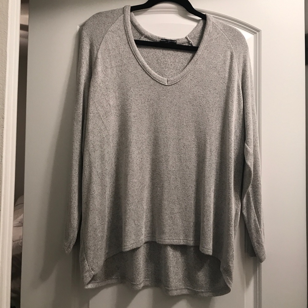 Brandy Melville super soft grey sweater