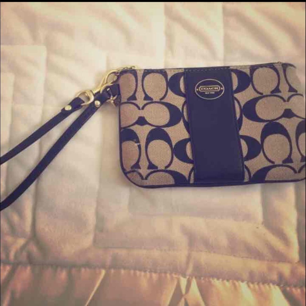 Coach wristlet