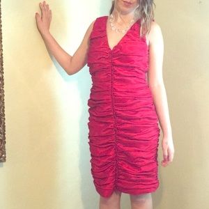 Red Calvin Klein Formal Dress Size 4