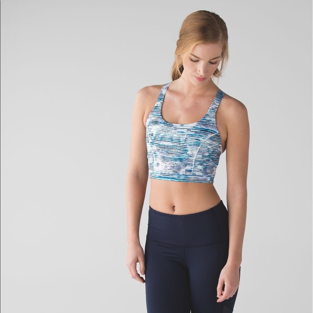 Lululemon Pure Practice Bra - Blurry Belle Multi