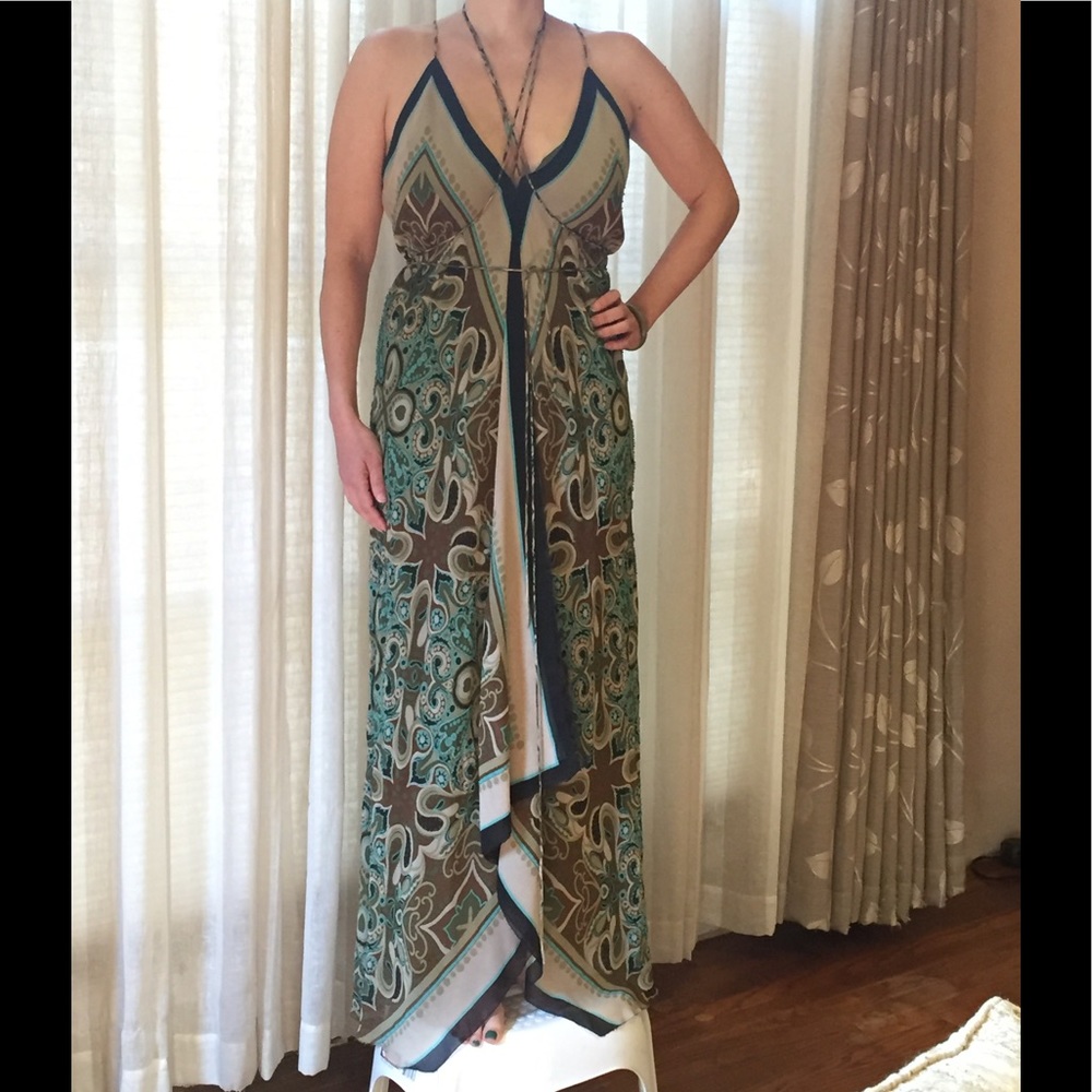 Nicole Miller Studio, dress with train,