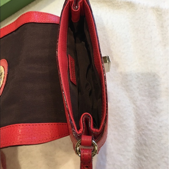Kate Spade red clutch - Picture 2 of 4