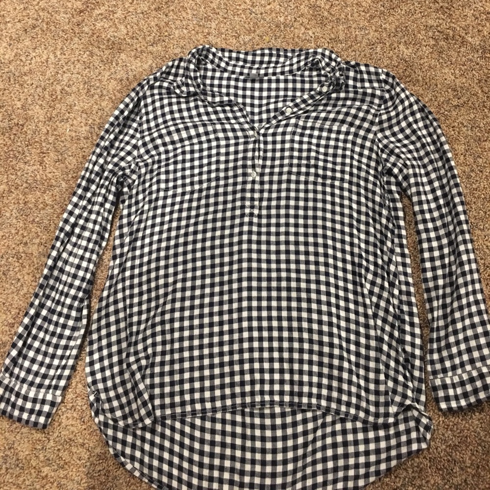 Plaid button up