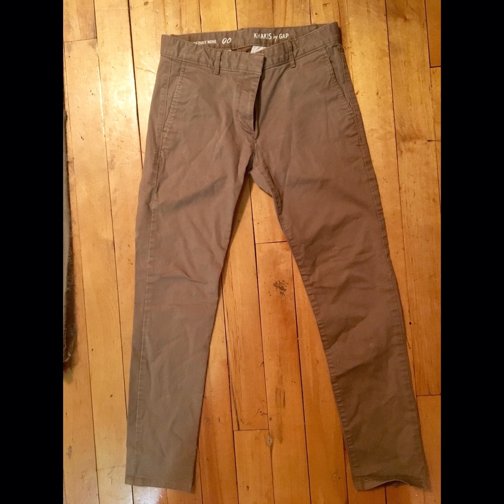 Gap khaki skinny pants