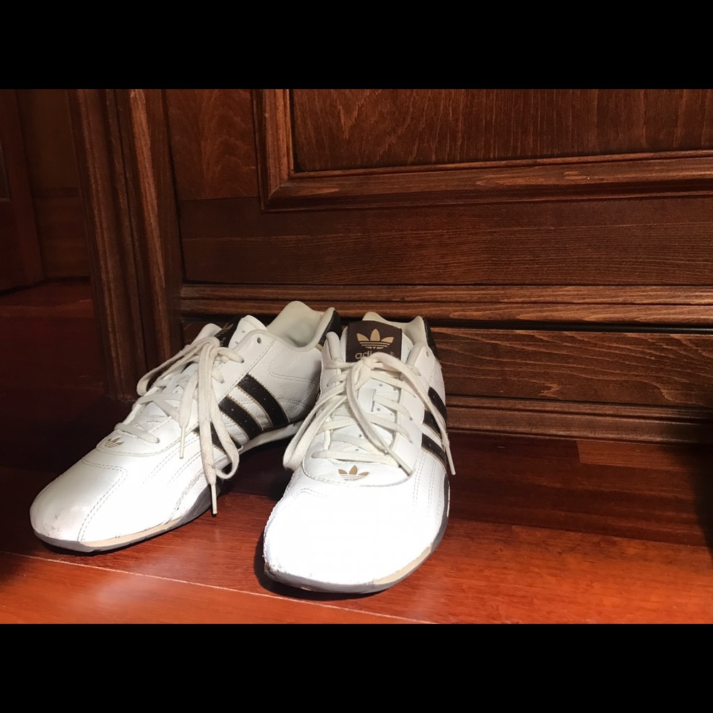 White Adidas Shoes