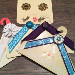 Lindsay Phillips 4 Switchflops Straps & 1 Snap Set