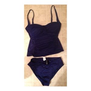 52419 LaBlanca Blue Tankinis two piece swimsuit
