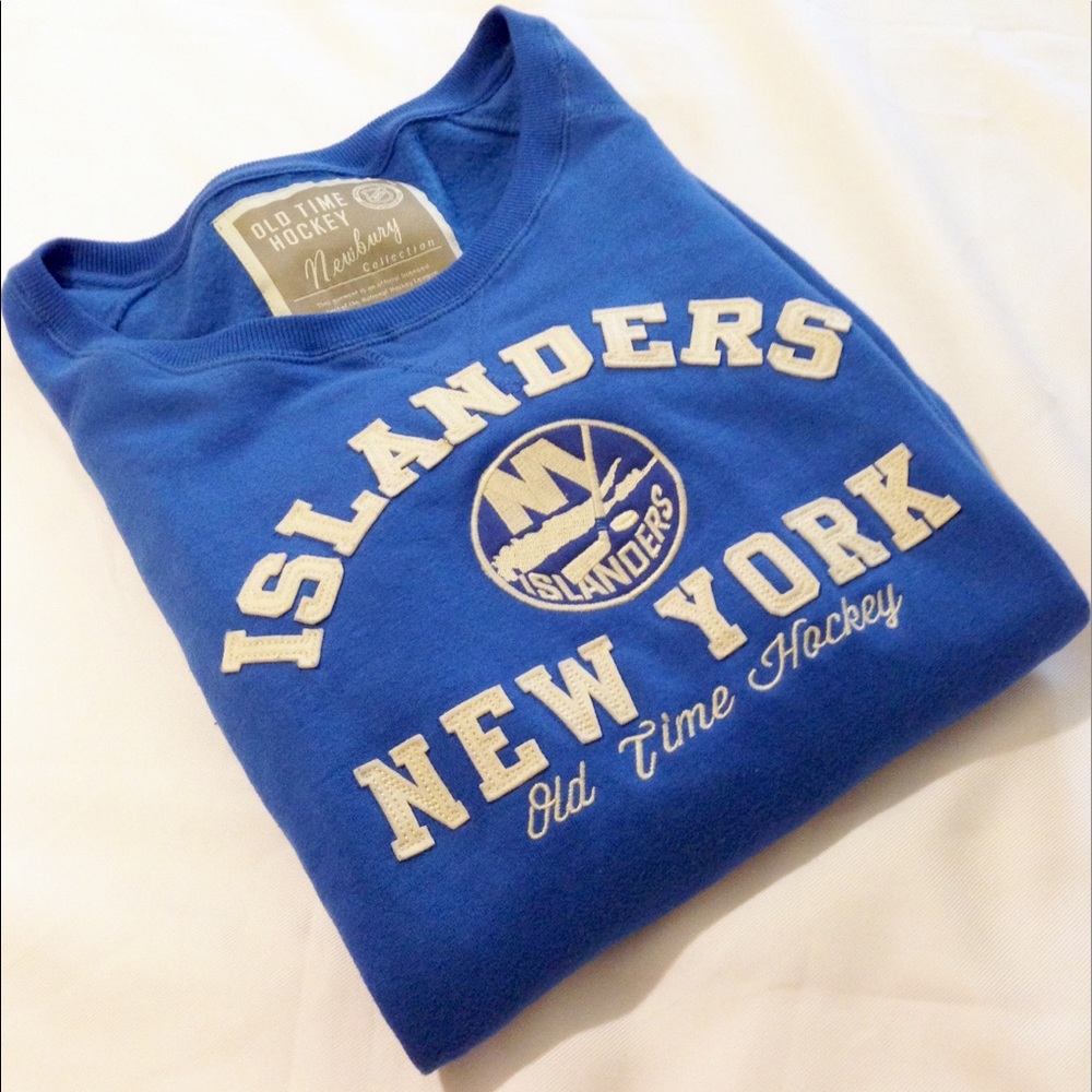 👛NEW YORK ISLANDERS SWEATSHIRT PULLOVER TOP