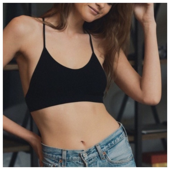 BLACK TATTOO STYLE BRALETTE - Picture 4 of 4