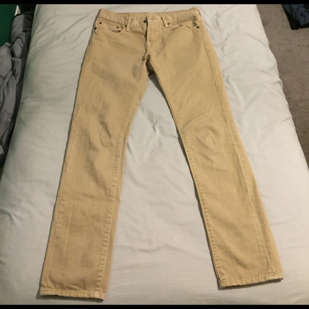 American Eagle tan jeans