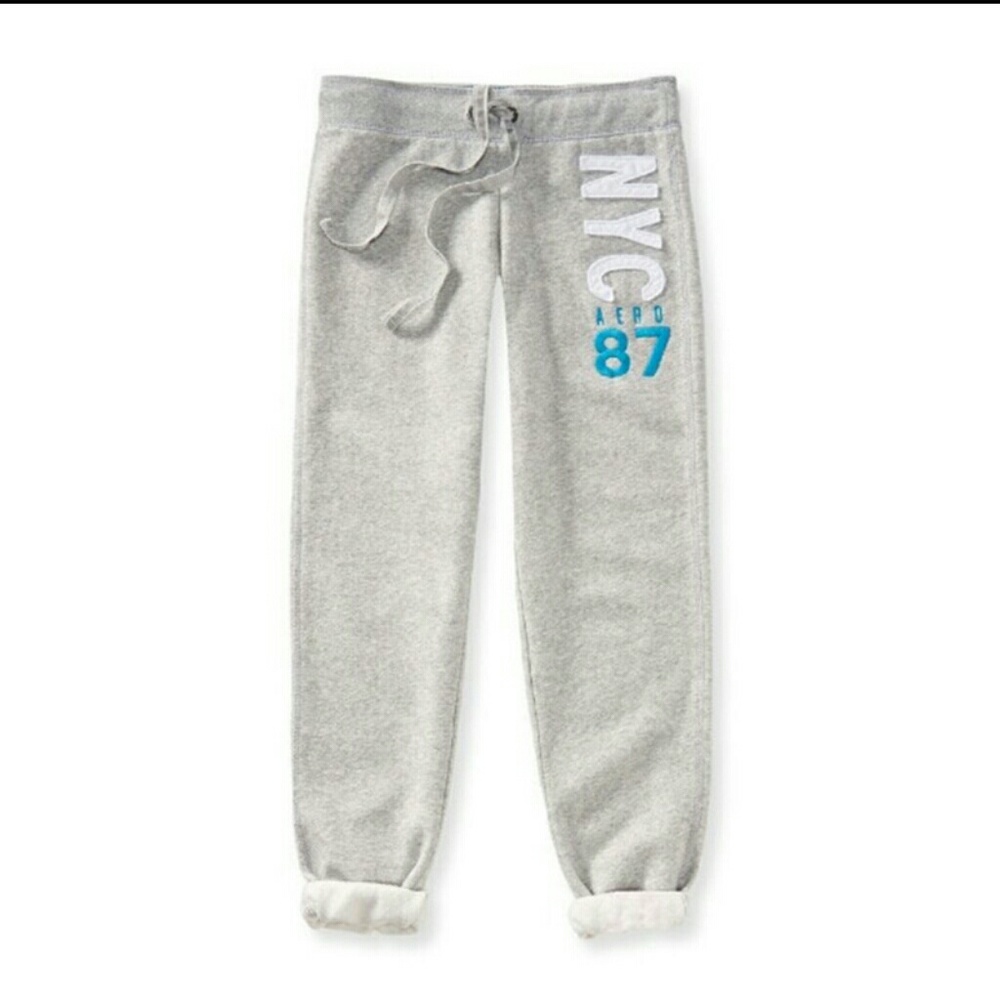 Aeropostale NYC classic fit and cinch sweatpants