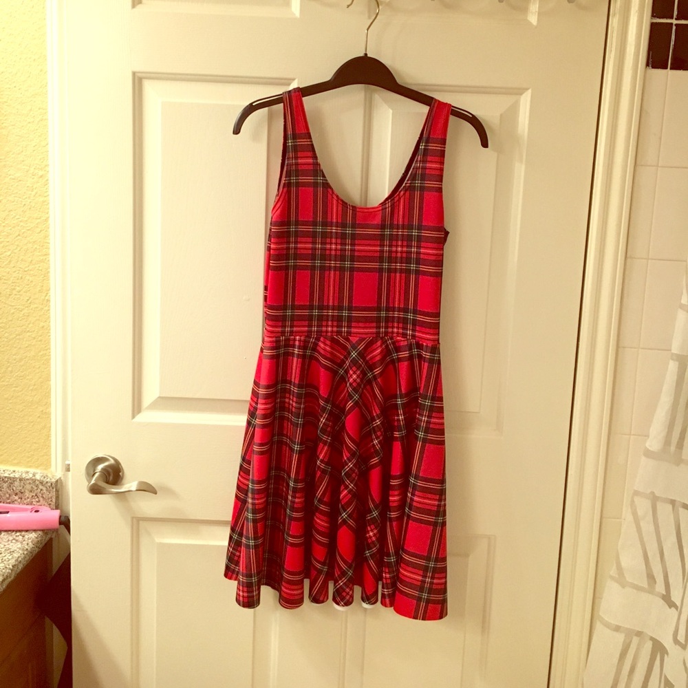 Blackmilk Clothing Tartan Skater Dresss