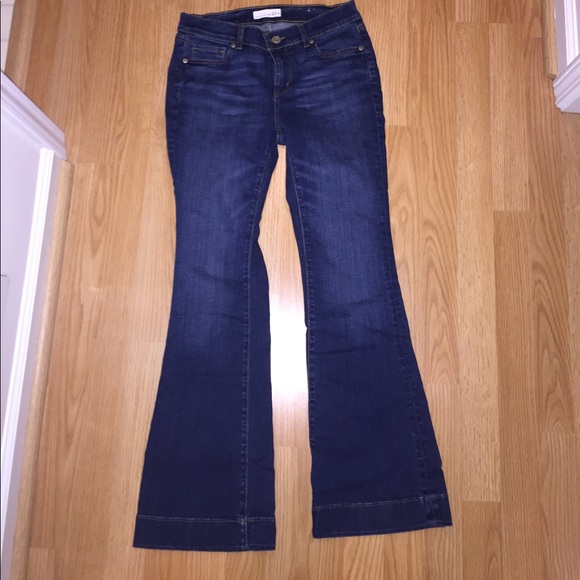 Loft flare jeans dark enzyme wash 4p - Picture 2 of 3
