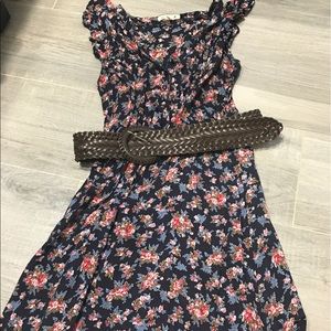 MAKE OFFER DONATING TOMORROWFloral Dress with belt