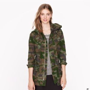 J. Crew Boyfriend Fatigue Jacket in Camo